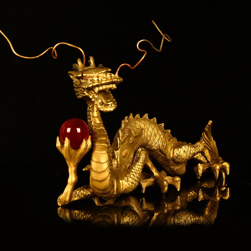 Copper Dragon Ornament Five-Cl - Home Decor Living reseña y precio