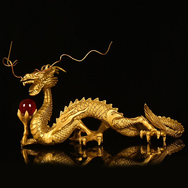 Copper Dragon Ornament Five-Cl - Home Decor Living reseña y precio