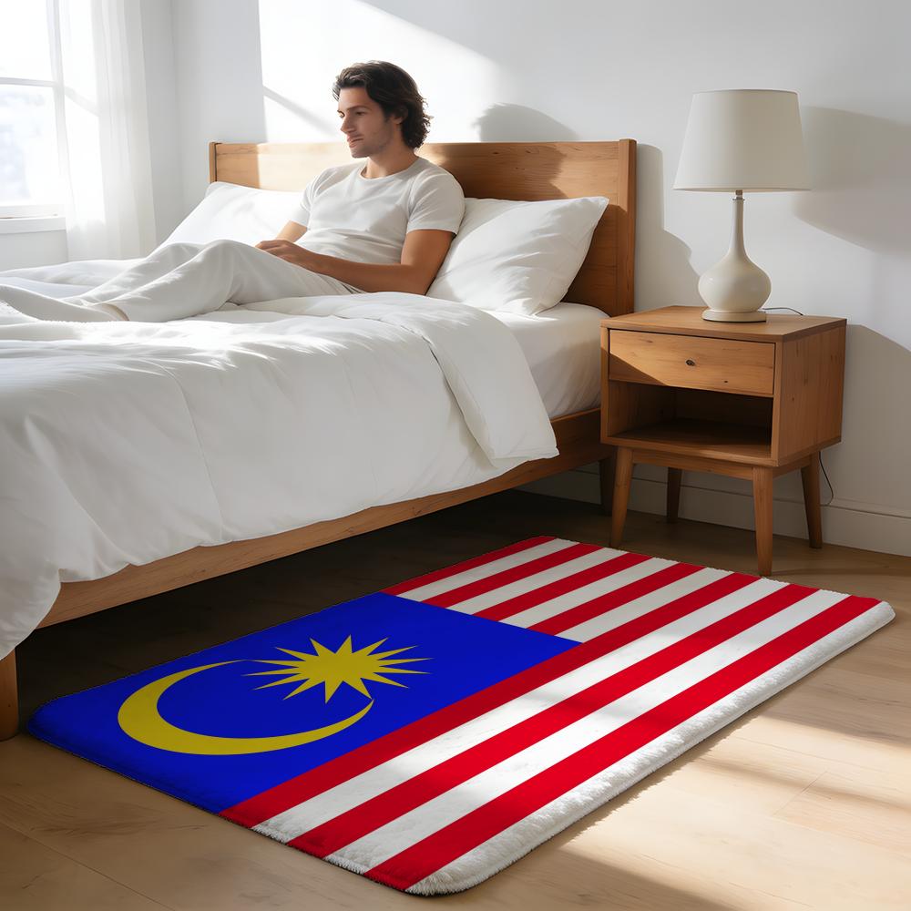 M-Malaysia Floor Mat Flannel M - Home Decor Malaysia reseña y precio