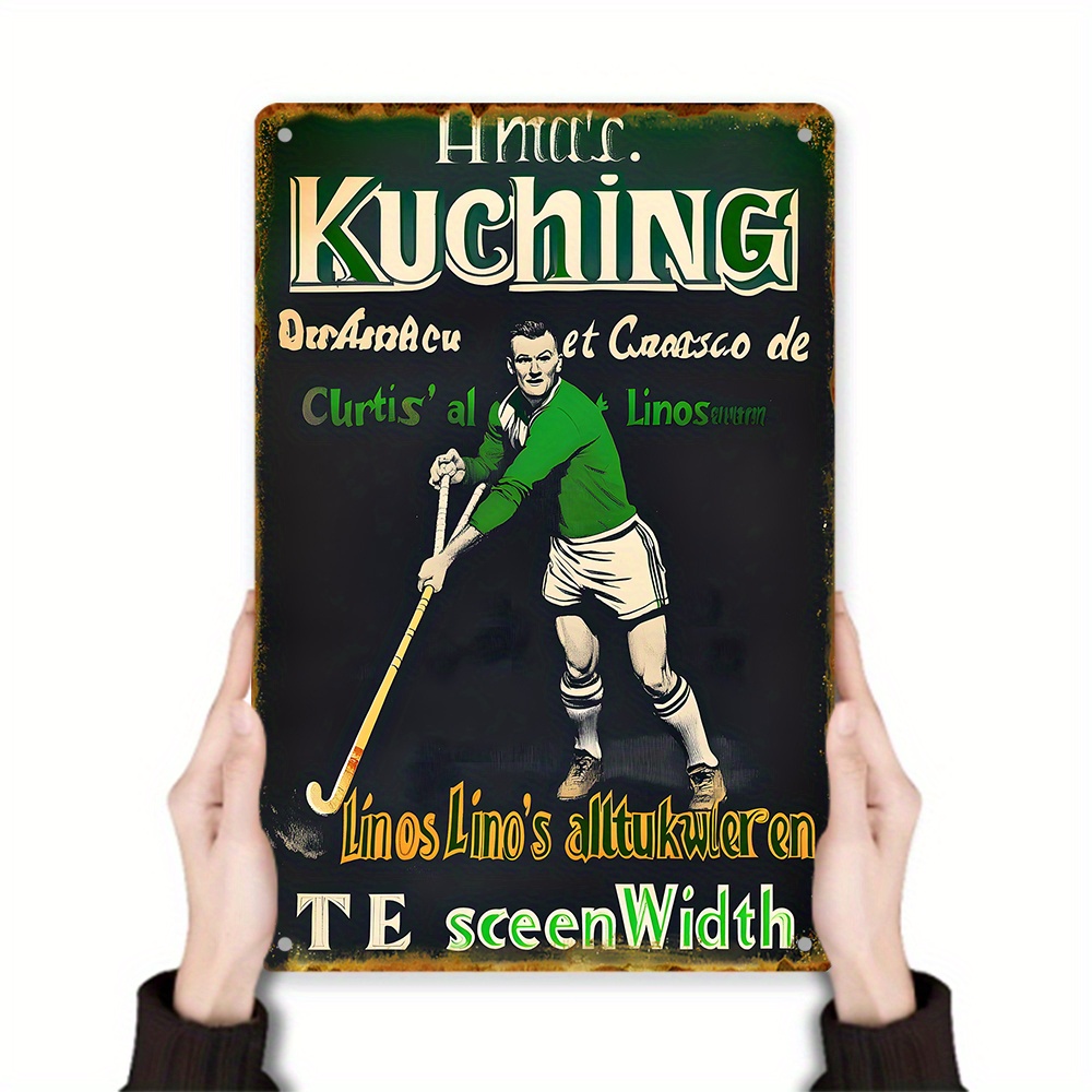 Vintage Metal Wall Art Sign -  - Home Decor Kuching reseña y precio