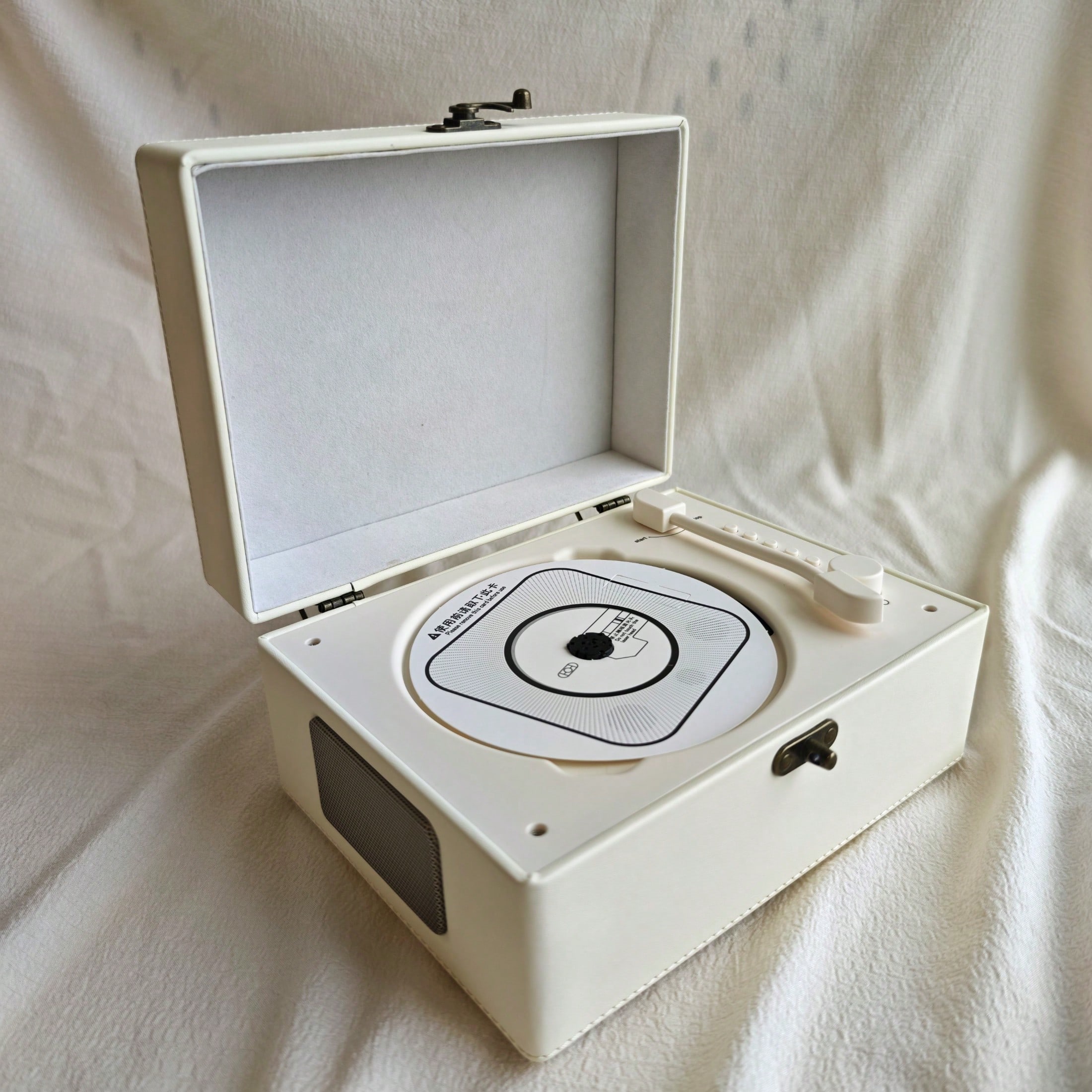 Rechargeable Leather CD Player - Home Decor Range reseña y precio