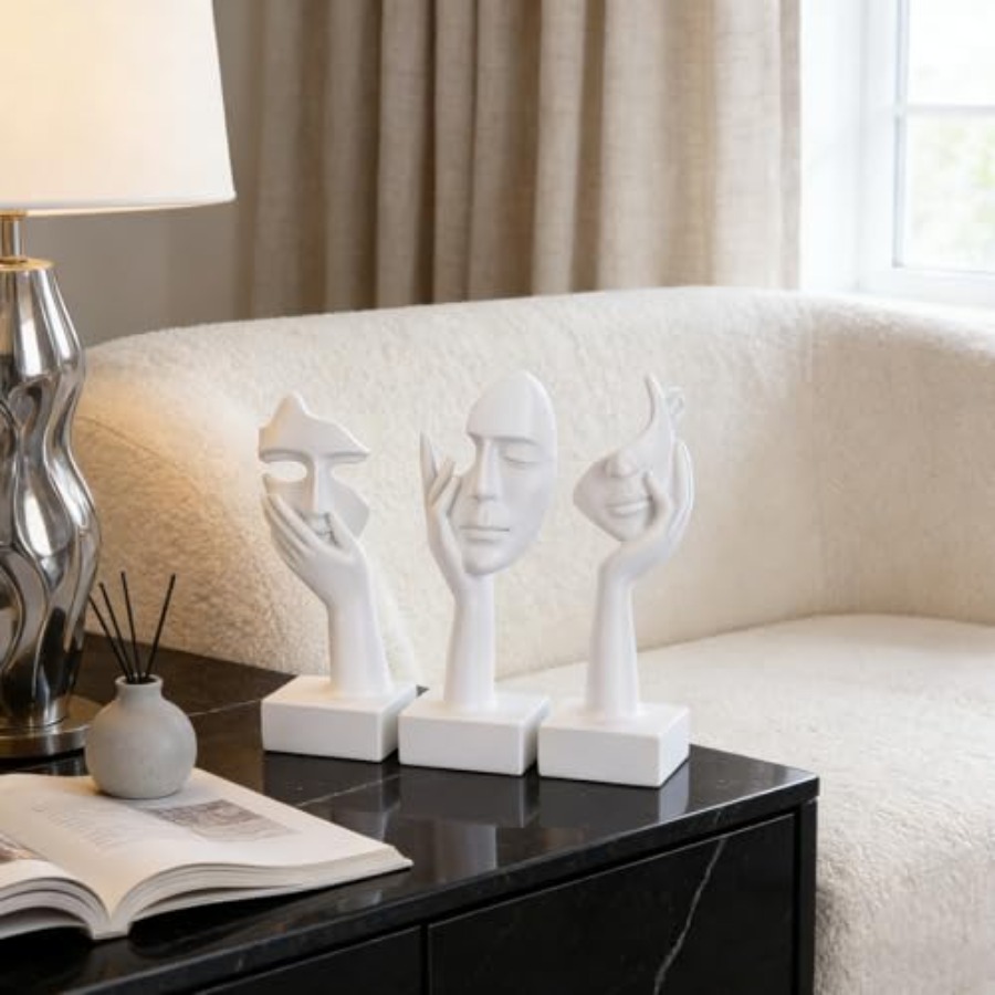 Thinker Large Statue Set - Art - Home Decor Living reseña y precio