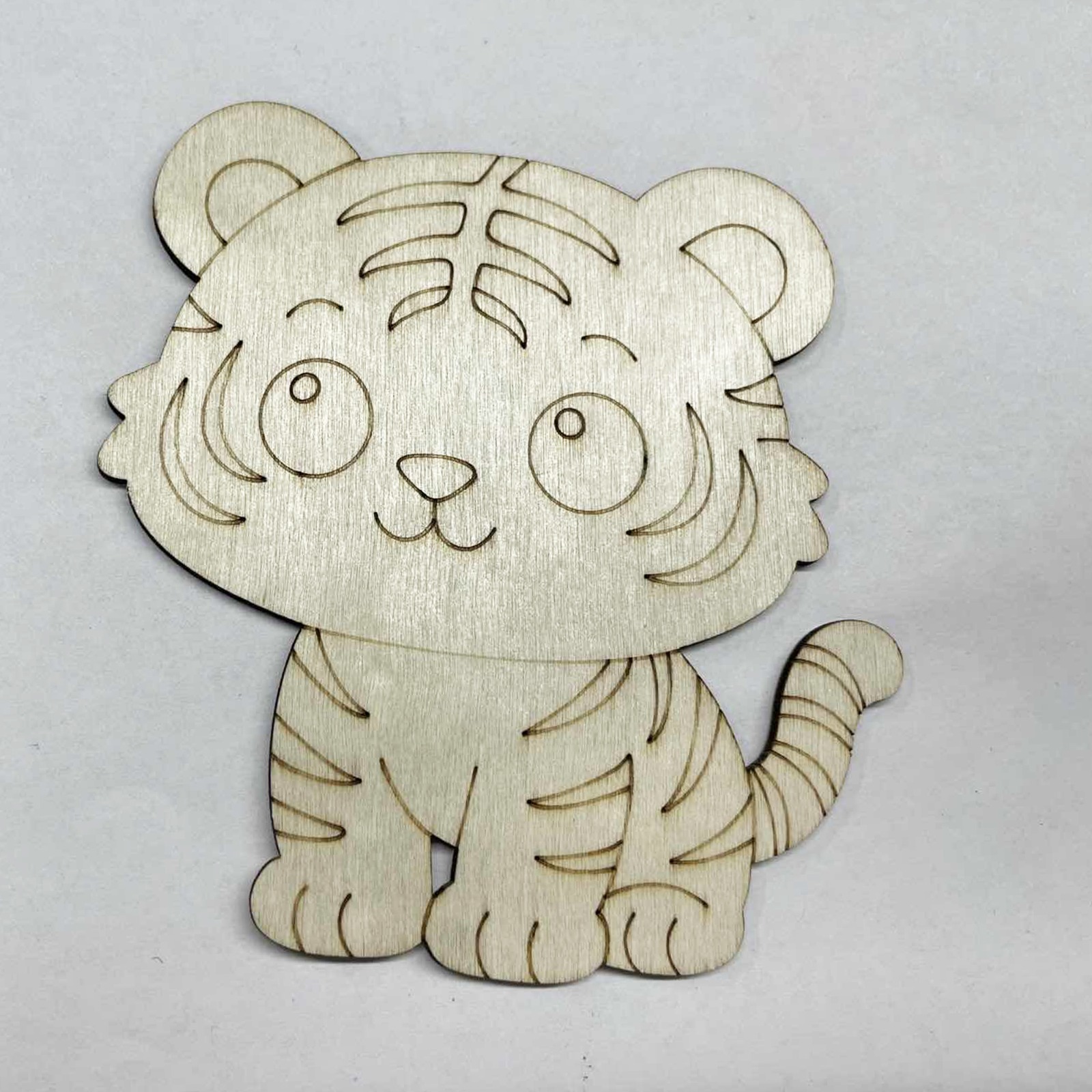 10 Pcs/set Tiger Animal Unfini - Home Decor You reseña y precio