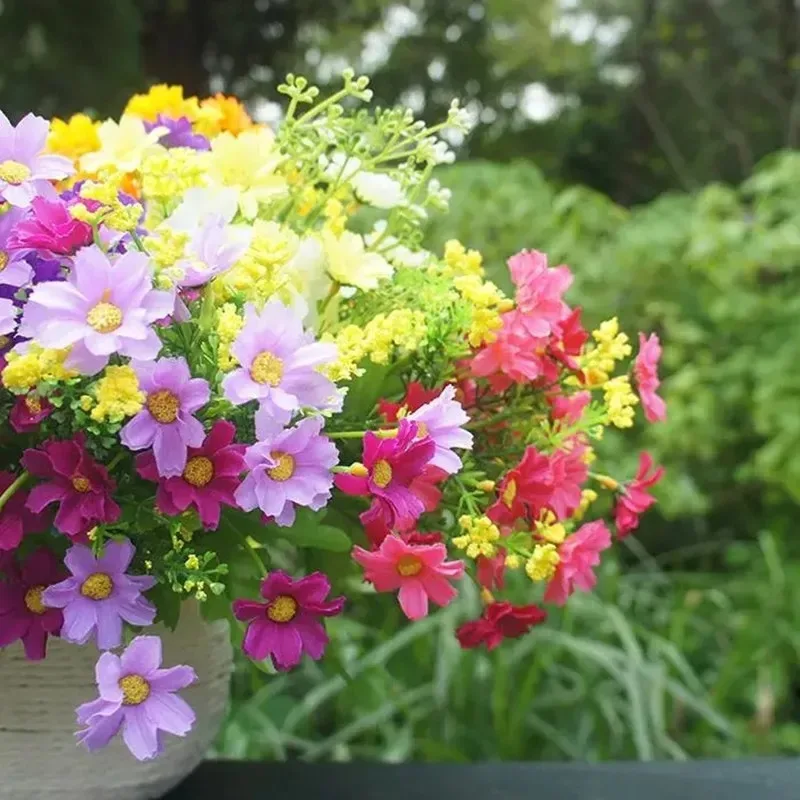 22*33CM Artificial One Bouquet - Home Decor Daisy reseña y precio