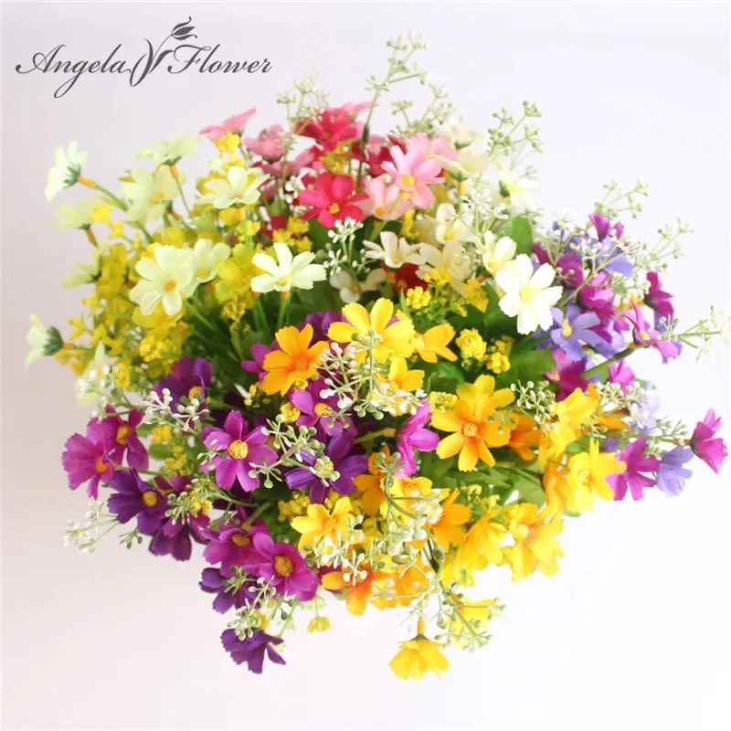 22*33CM Artificial One Bouquet - Home Decor Daisy reseña y precio