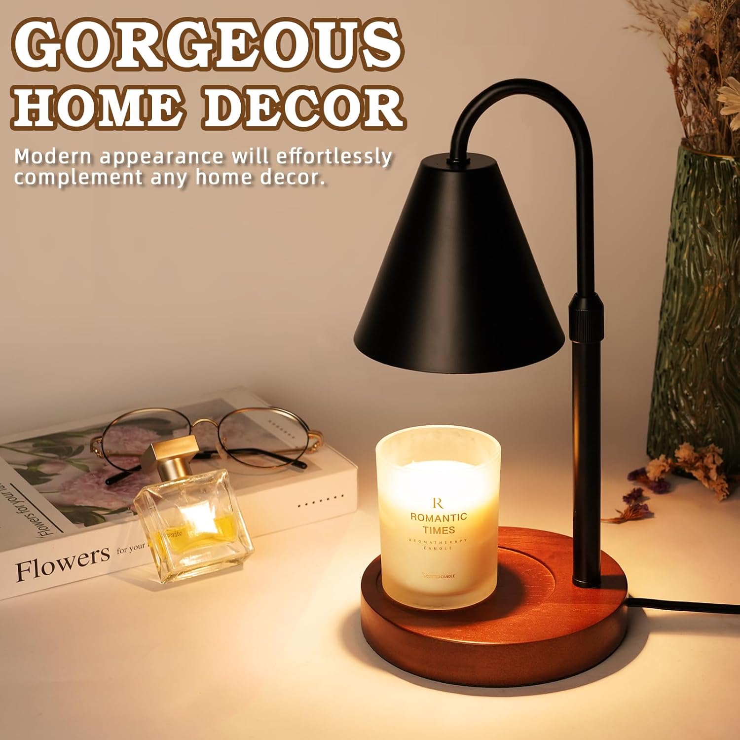 Candle Warmer Lamp with Timer  - Home Decor Free Images reseña y precio