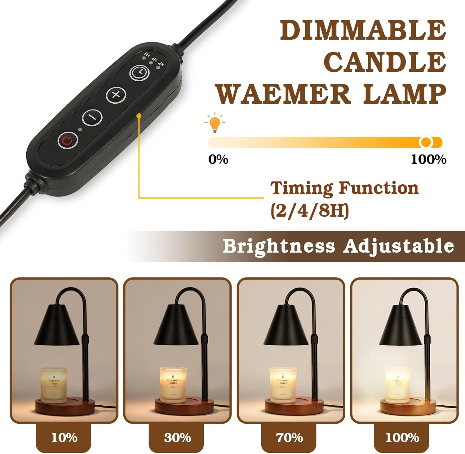 Candle Warmer Lamp with Timer  - Home Decor Free Images reseña y precio
