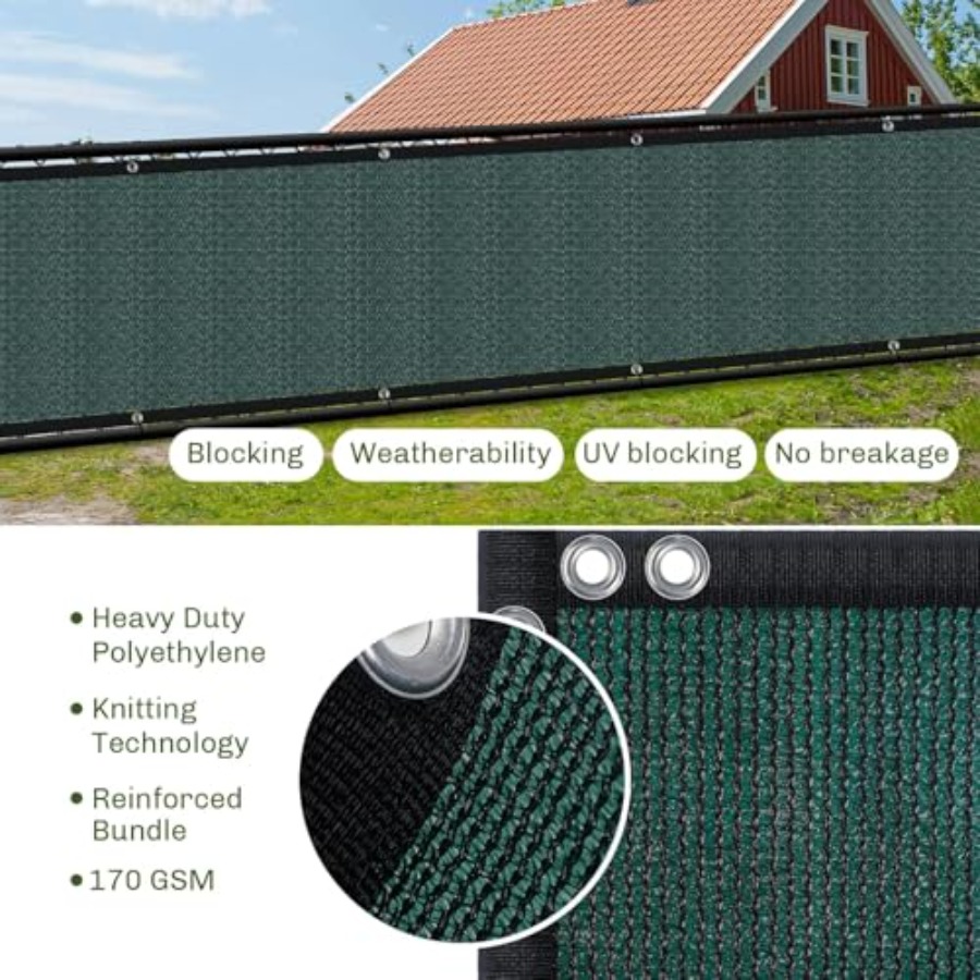 Privacy Screen Fence 4Feet x 5 - Home Decor You reseña y precio