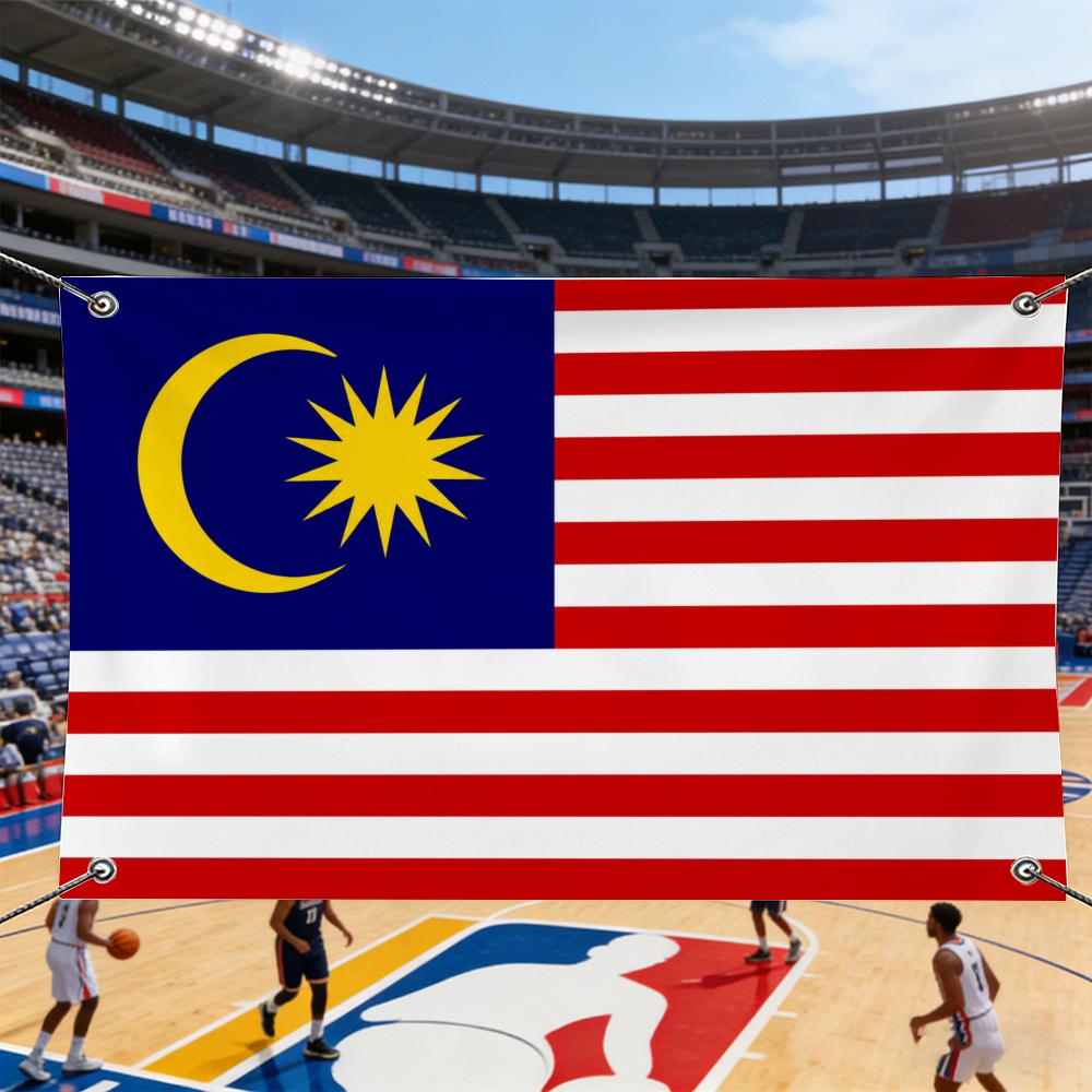 Malaysia Flags Custom Wall Han - Home Decor Malaysia reseña y precio