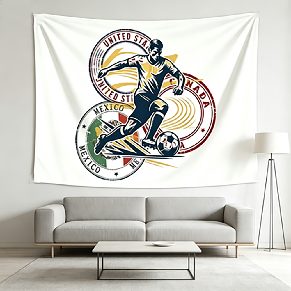 Soccer Themed Stamp Print Tape - Home Decor Canada reseña y precio
