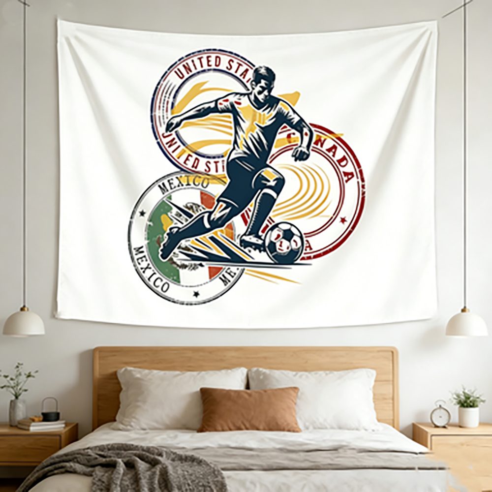 Soccer Themed Stamp Print Tape - Home Decor Canada reseña y precio
