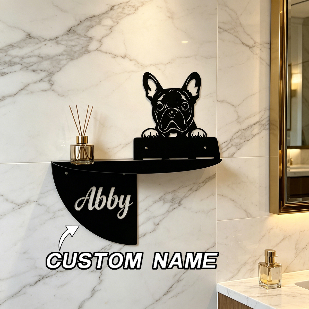 Personalized French Bulldog Me - Home Decor Living reseña y precio