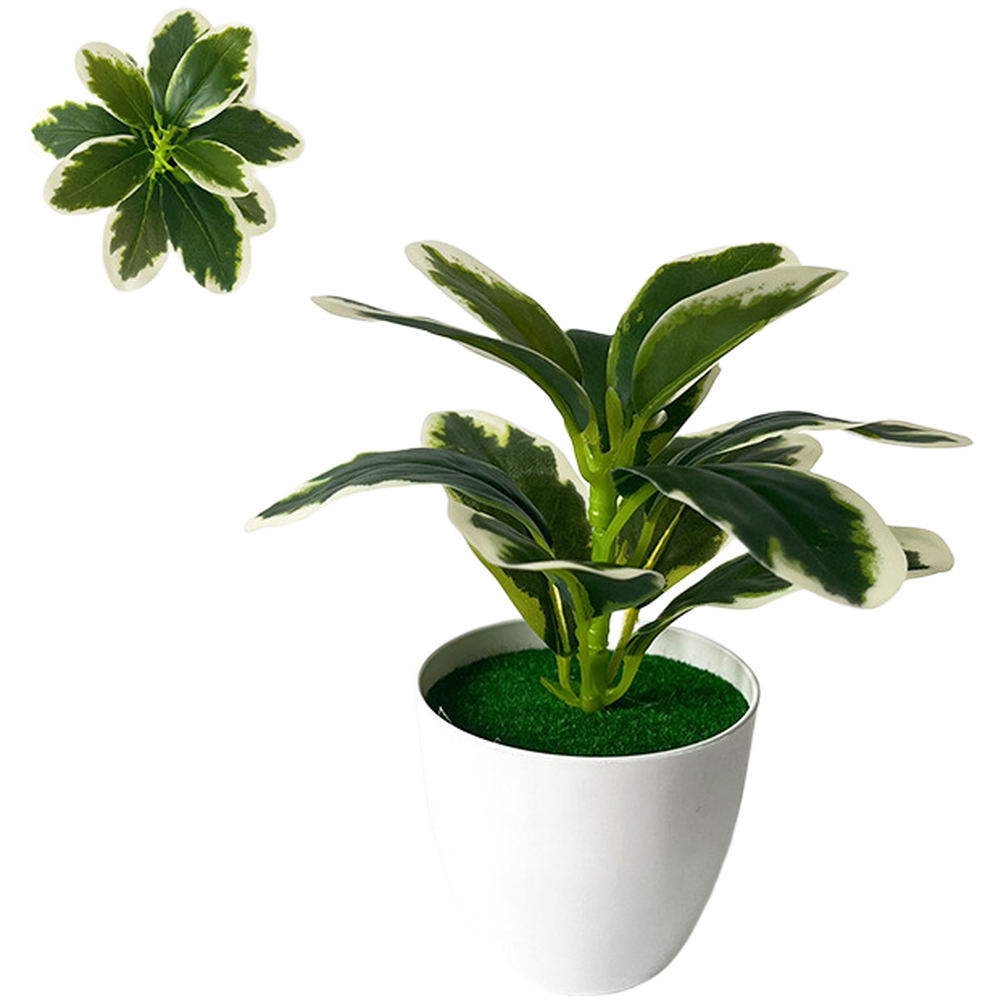 Artificial Green Potted Plant  - Home Decor Locations reseña y precio