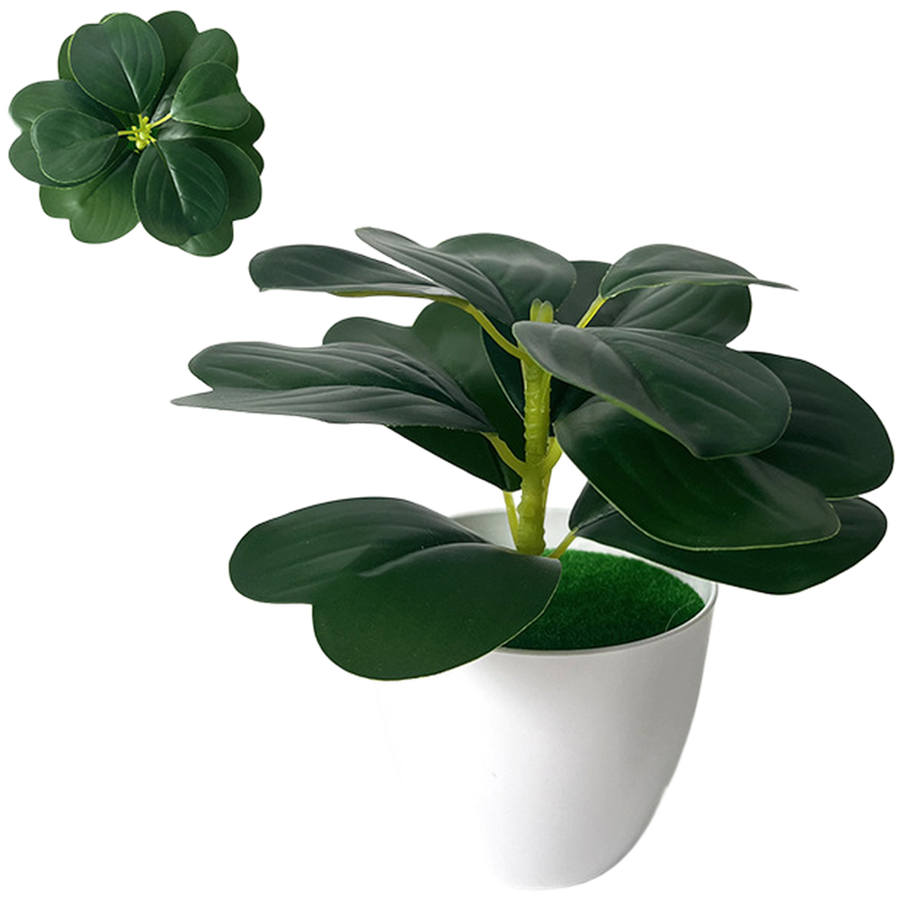 Artificial Green Potted Plant  - Home Decor Locations reseña y precio