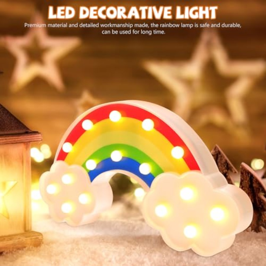LED Rainbow Desk Light Bedside - Home Decor Lighting reseña y precio