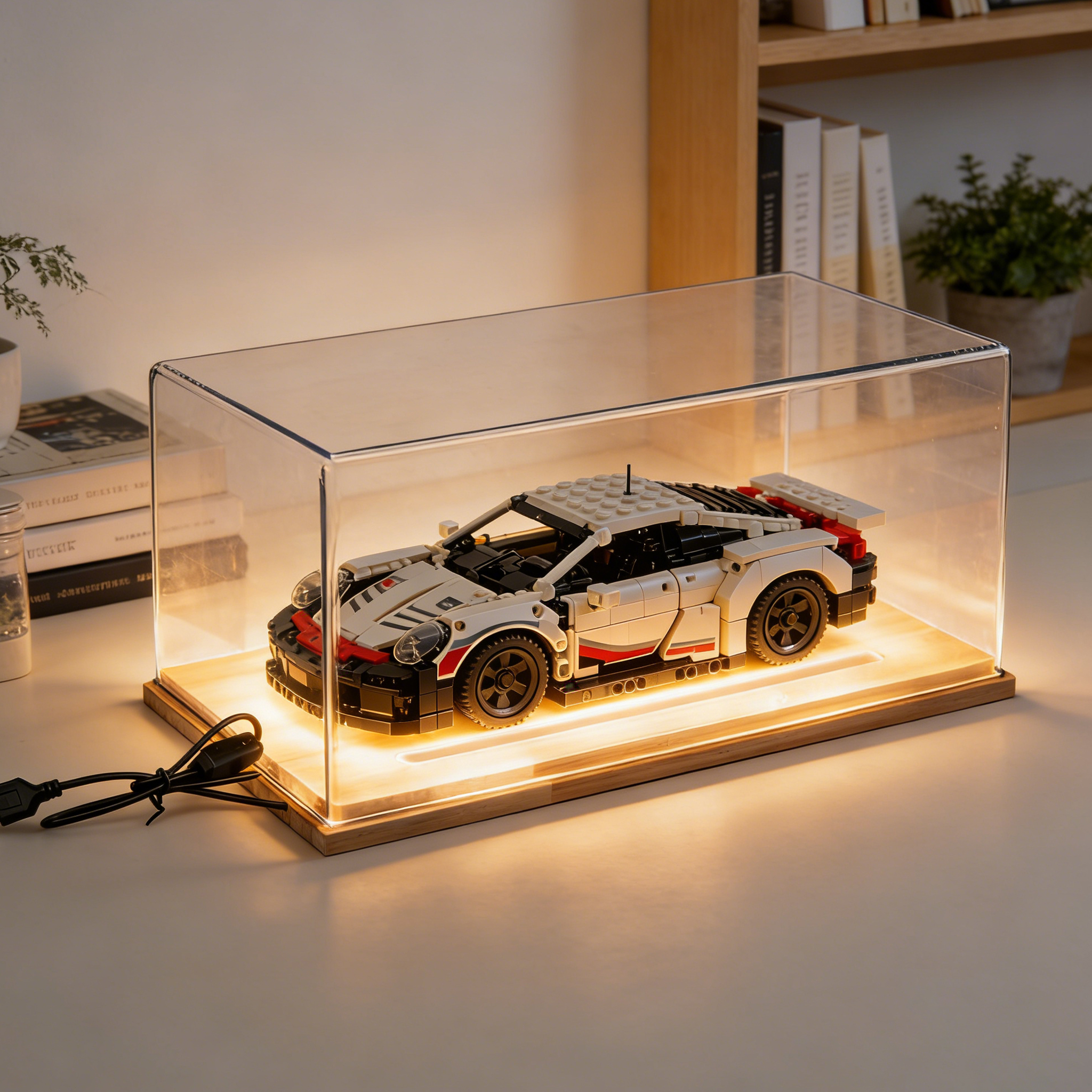 1:18 Car Model Base PVC Dust C - Home Decor Lighting reseña y precio