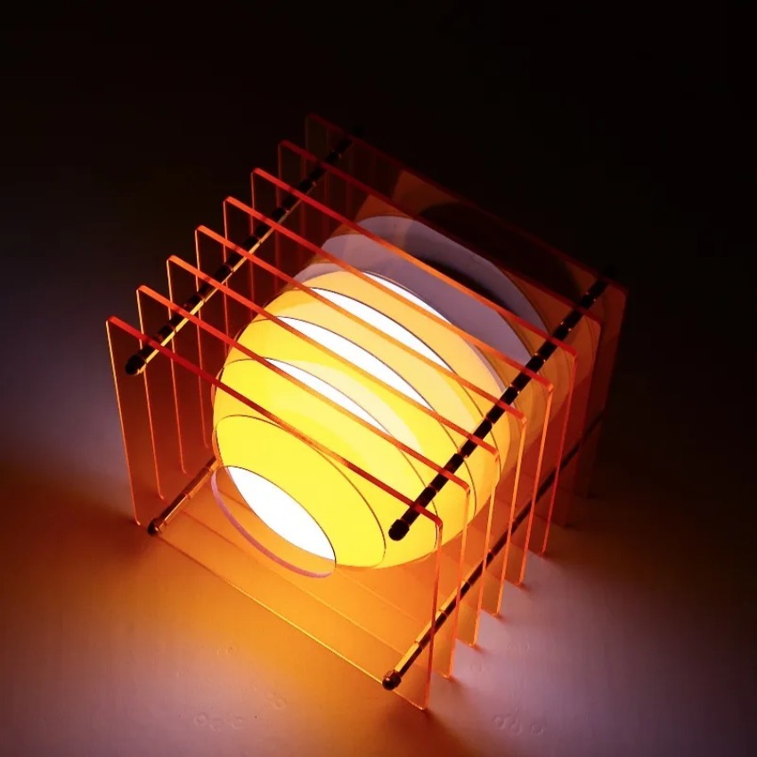 DIY Moon Lamp Acrylic Thousand - Home Decor Diy reseña y precio