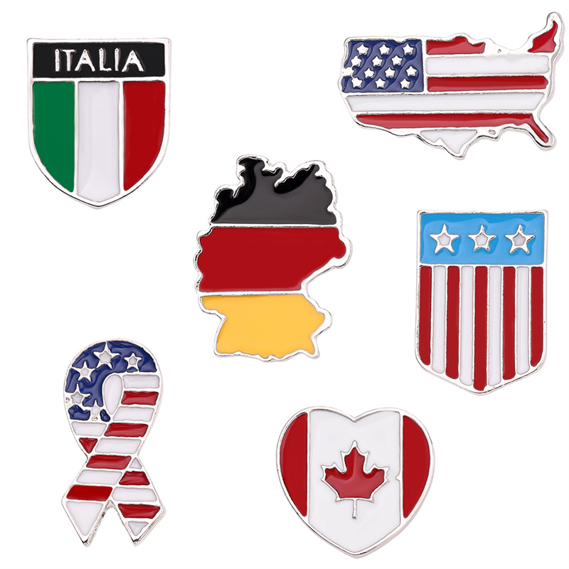 National Flag Pin Canada Itali - Home Decor Canada reseña y precio