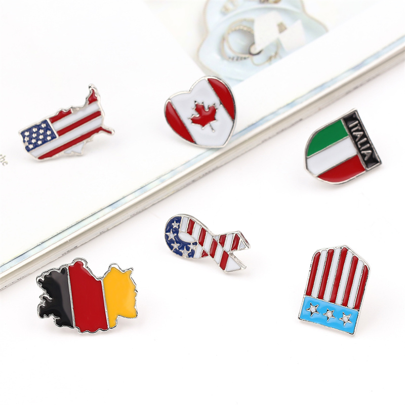 National Flag Pin Canada Itali - Home Decor Canada reseña y precio