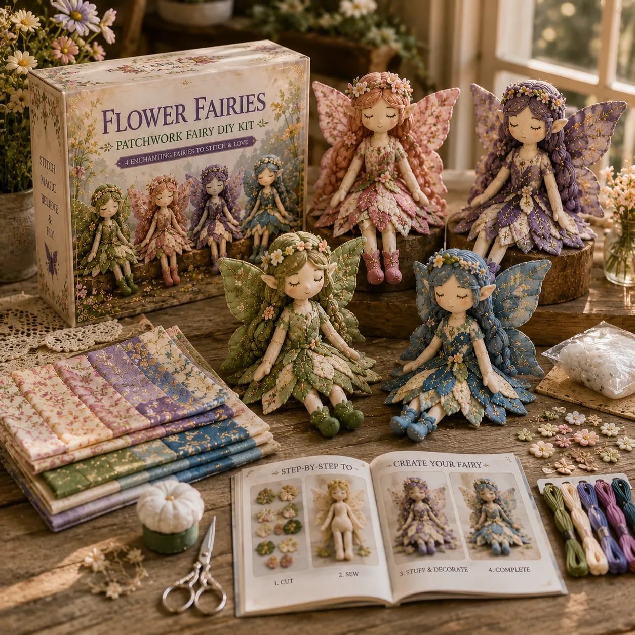 Fairy Patchwork DIY Collection - Home Decor You reseña y precio
