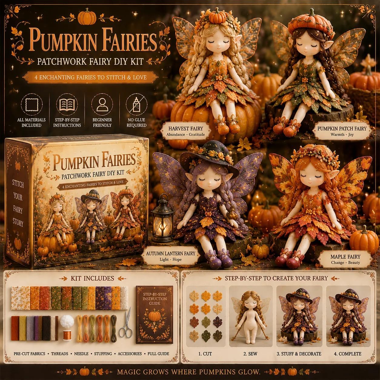 Fairy Patchwork DIY Collection - Home Decor You reseña y precio