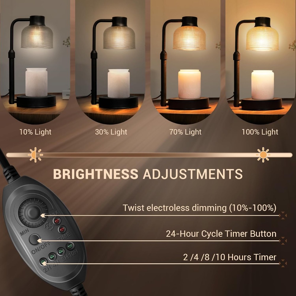 Candle Warmer Lamp with Timer  - Home Decor Free Images reseña y precio