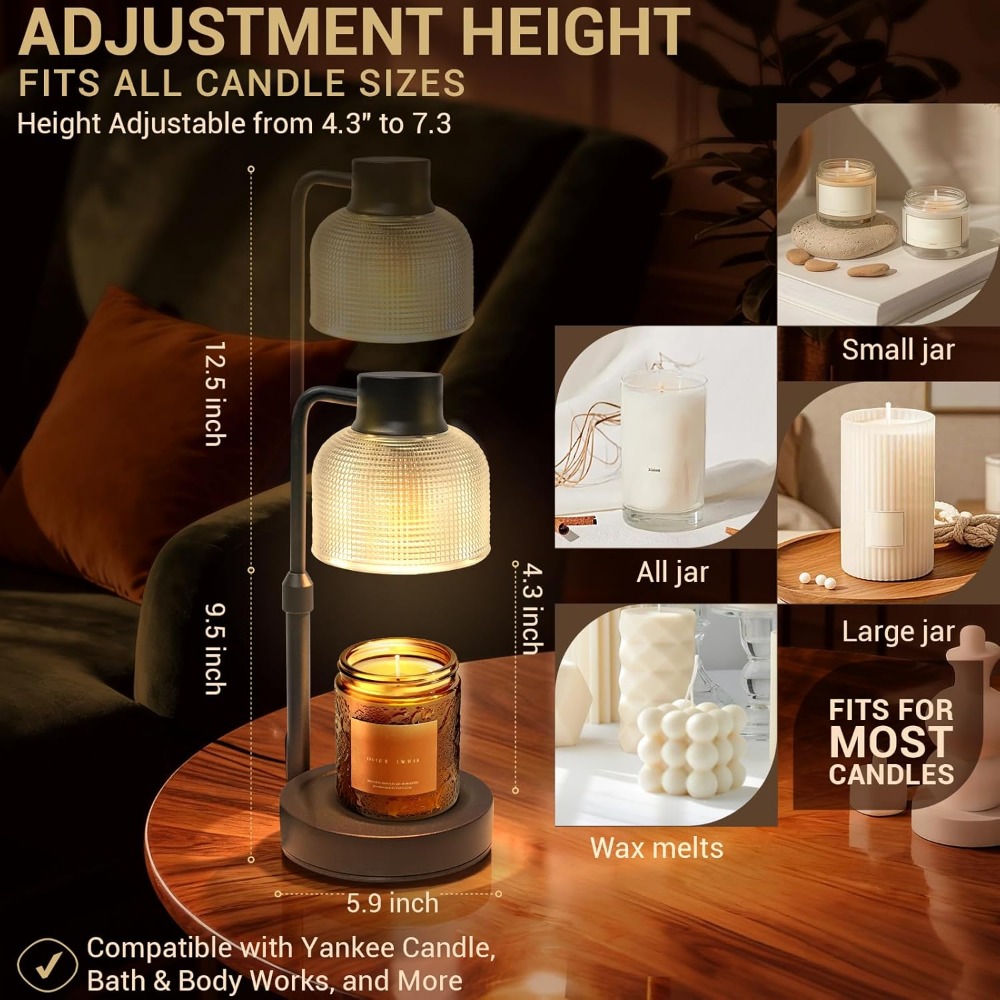 Candle Warmer Lamp with Timer  - Home Decor Free Images reseña y precio