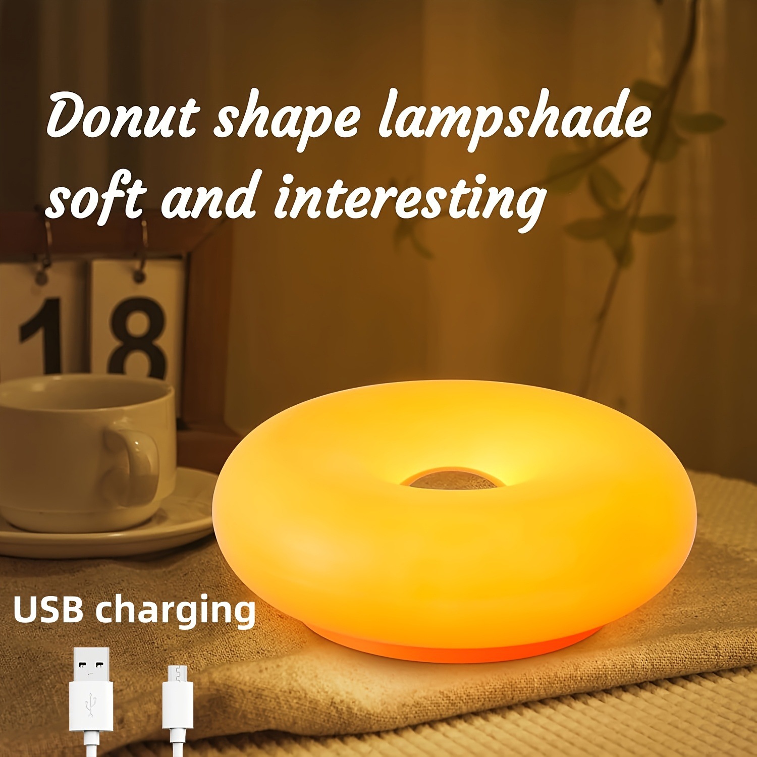 US Patented Retro-Modern Donut - Home Decor Living reseña y precio