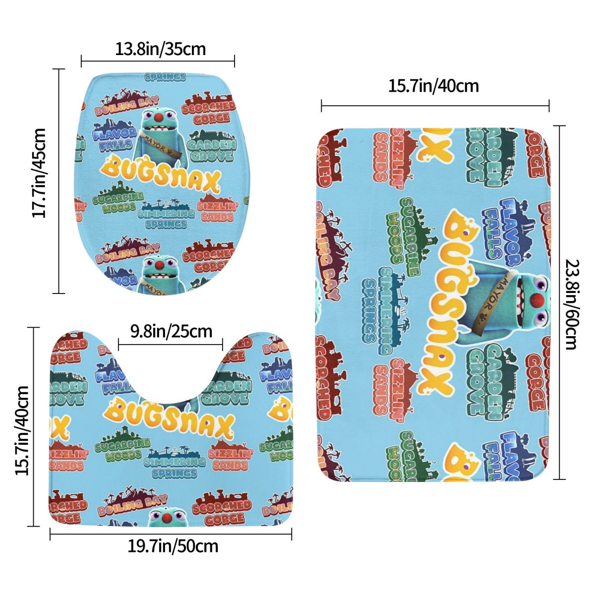 Bugsnax Locations Fan Art Pack - Home Decor Locations reseña y precio