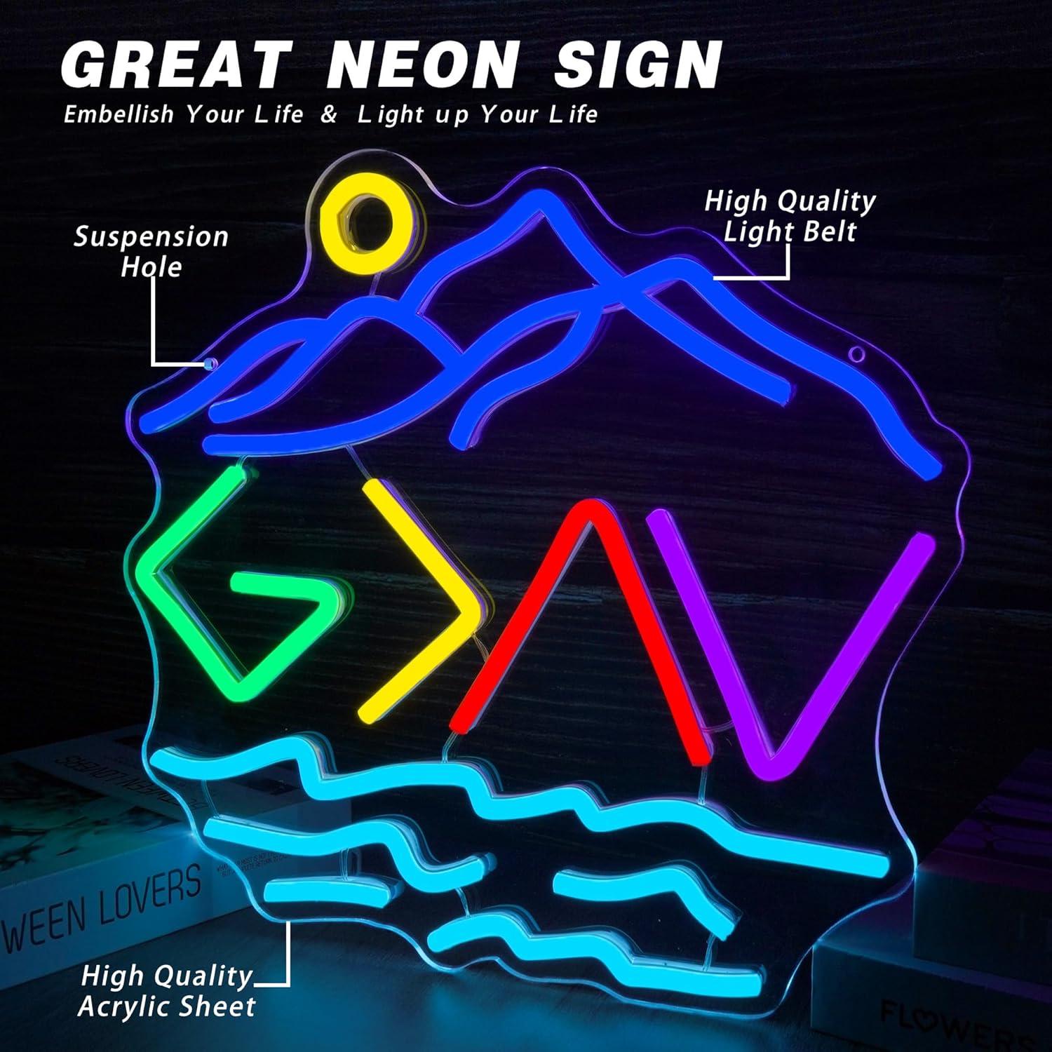 God is Greater Than The Highs  - Home Decor Lighting reseña y precio