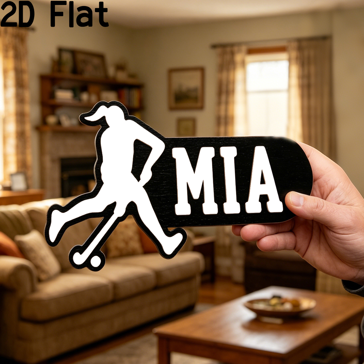 1Pc Custom Sports Hockey Woode - Home Decor Diy reseña y precio