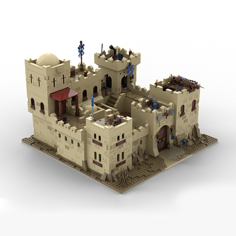 4092pcs MOC Black Falcon Deser - Home Decor Medieval reseña y precio