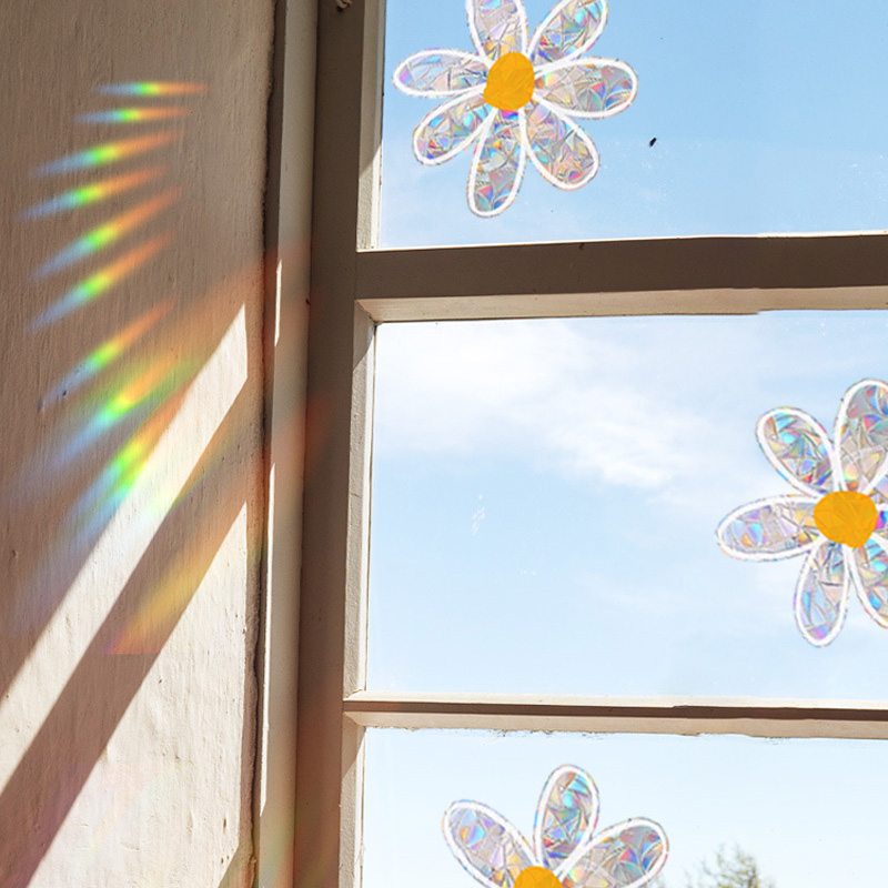 Flowers Daisies Electrostatic  - Home Decor Daisy reseña y precio