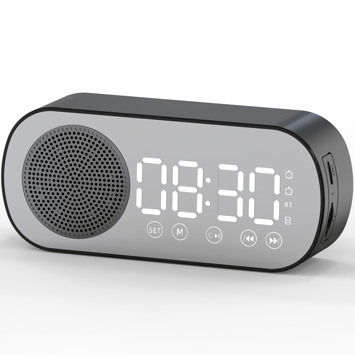 Digital Alarm Clock Wireless B - Home Decor Range reseña y precio