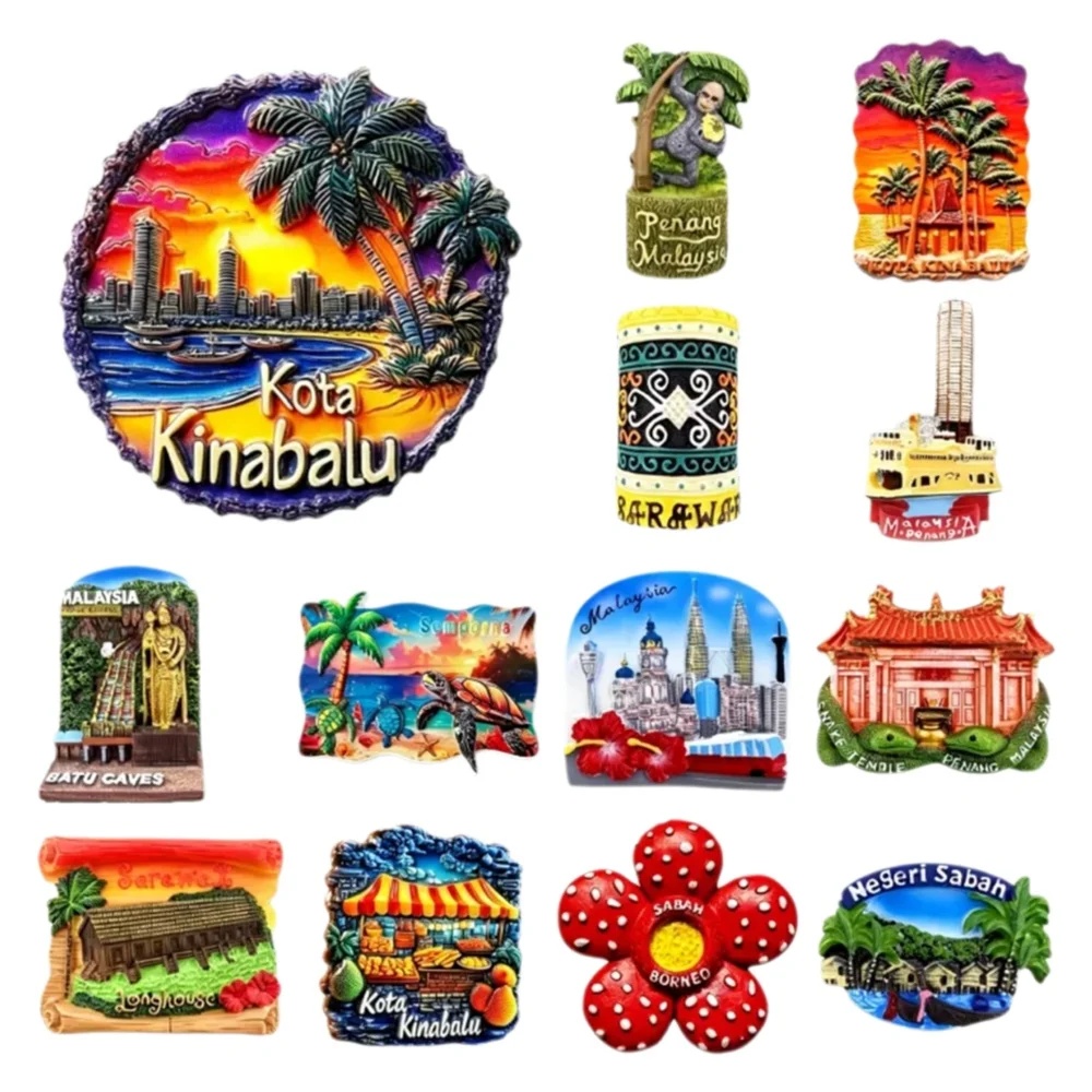 Malaysia 3D Fridge Magnets, Ku - Home Decor Malaysia reseña y precio