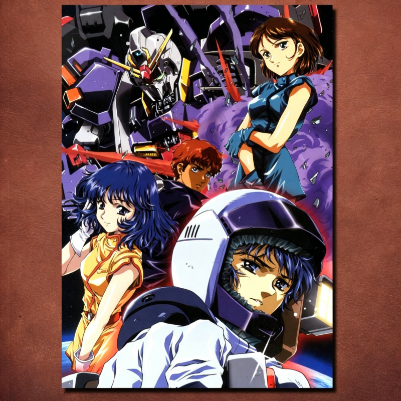 Mobile Suit Zeta Gundam Poster - Home Decor Mobile Game reseña y precio