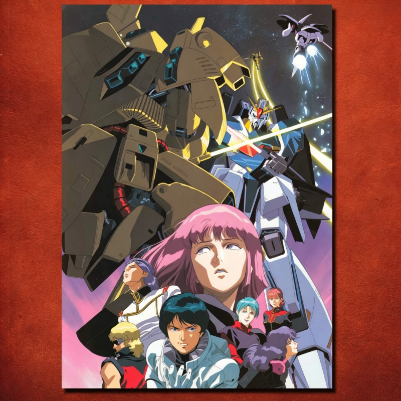 Mobile Suit Zeta Gundam Poster - Home Decor Mobile Game reseña y precio