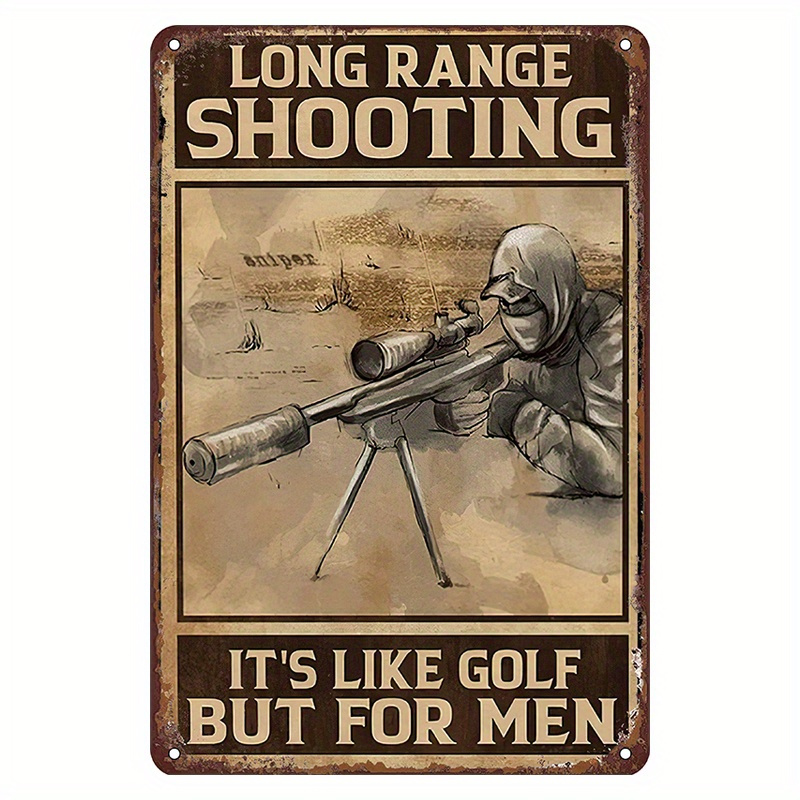 Long Range Vintage Metal Sign  - Home Decor Range reseña y precio